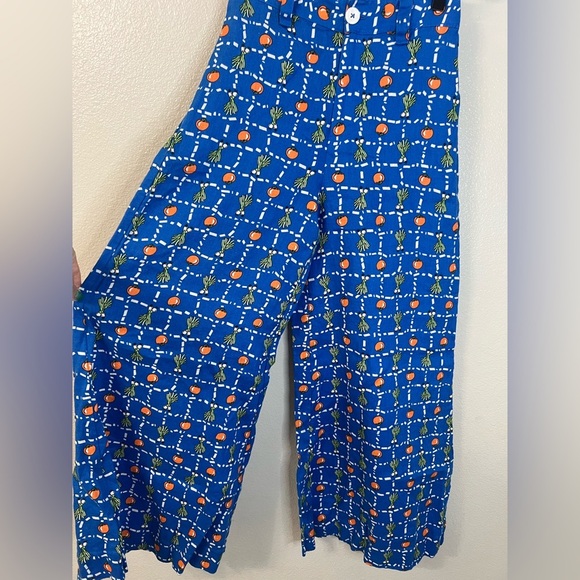 Staud Wide Leg Linen Pants Size 0 - Picture 2 of 9